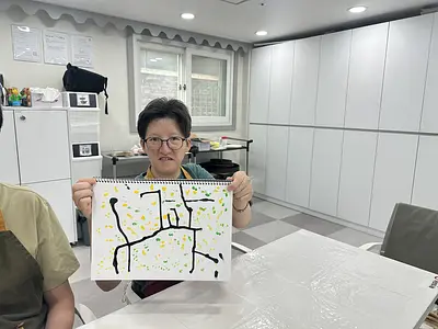 7월 미술활동 '오색빛깔'